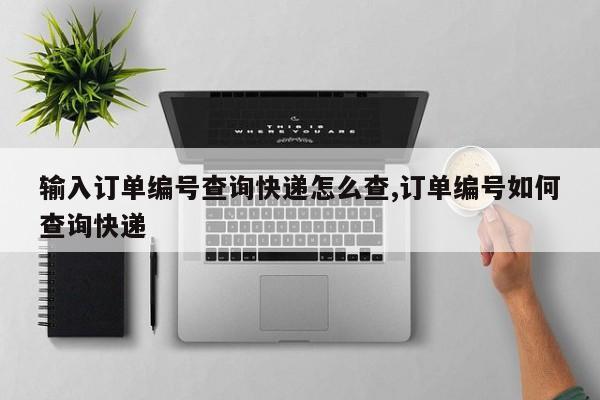 输入订单编号查询快递怎么查,订单编号如何查询快递 第1张