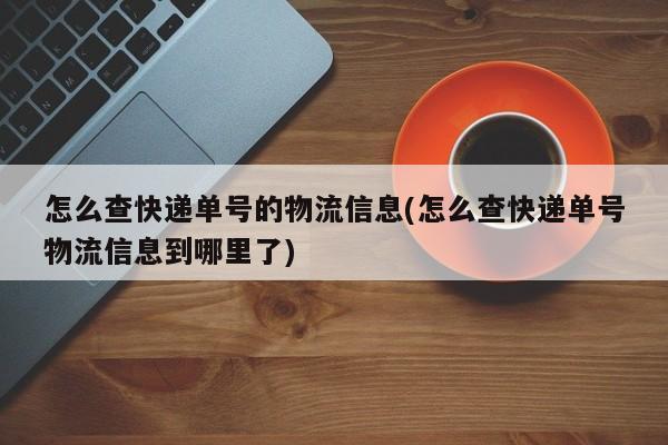 怎么查快递单号的物流信息(怎么查快递单号物流信息到哪里了)